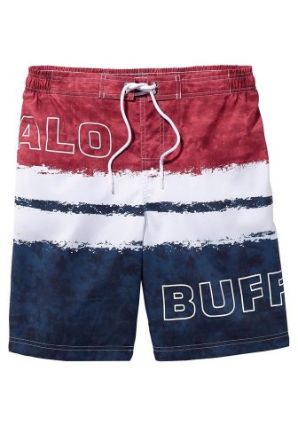 NU 20% KORTING: BUFFALO Zwemshort met blokstrepen