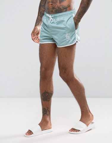 Gym King Runner Swim Shorts In Super Short Length