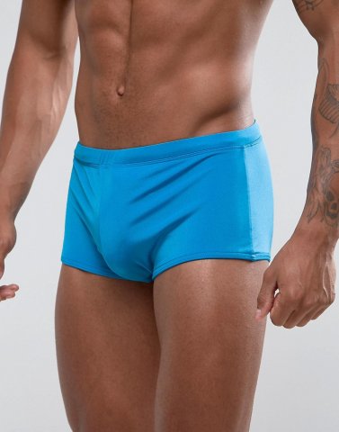 ASOS Swim Hipsters In Teal
