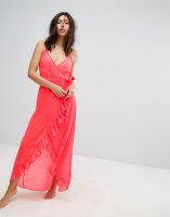 New Look Beach Wrap Maxi Dress