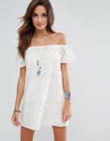 Surf Gypsy Off The Shoulder Beach Dress