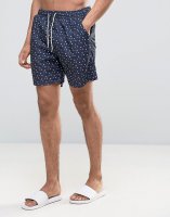 Selected Homme Swim Shorts with Floral Print