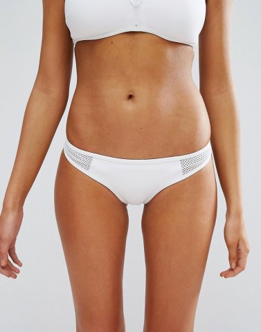 Stella McCartney Neoprene Mesh Bikini Bottom