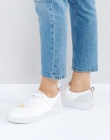 Ted Baker Kulei White Leather Trainers