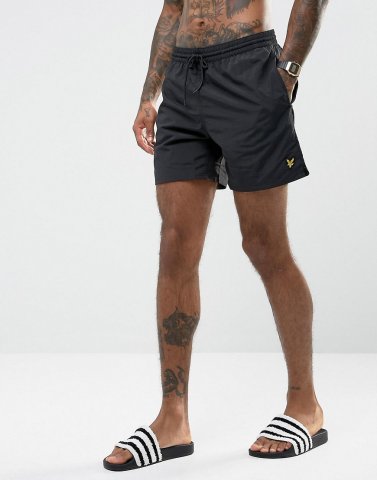 Lyle & Scott Swim Shorts In Black