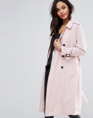 Pimkie Double Breasted Trench Coat