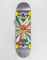 Globe Skull Print Skateboard - 8.25 Inches