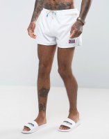 Oiler & Boiler East Hampton Shortie swim short In White