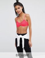 South Beach Fishnet Overlay Bralette