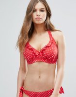 Pour Moi Hot Spots Halter Underwired Bikini Top
