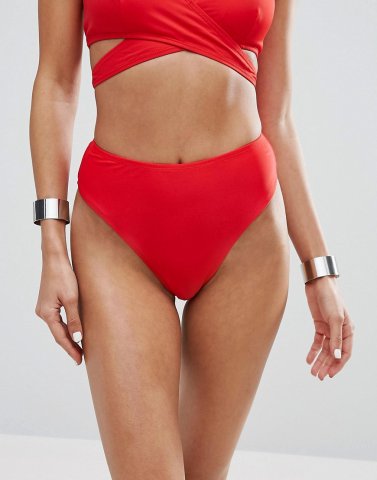 Missguided Mix & Match Super High Leg High Waisted Bikini Pant