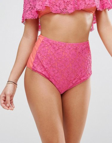 PrettyLittleThing High Waisted Bikini Brief