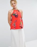 Ted Baker Sallyy Tropical Halterneck Top