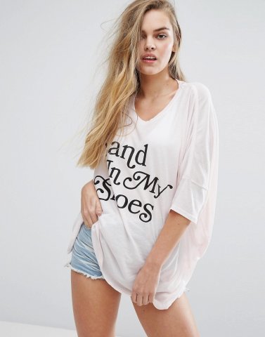 Wildfox Sand In My Shoes Sunny Morning Beach Tee