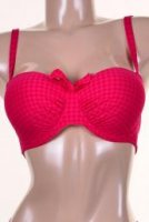 La Design Plage Bandeau bikini bh met afneembare bandjes (E cup)