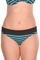 Puerto Rico Bikini slip met plooiband
