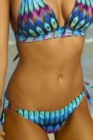 Blue Lagoon Bikini slip met koordjes